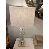 Pair of Modern Glass Design Lamps