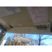 Square Blonde Wood Folding Card Table