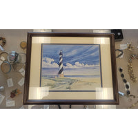 "Silent Sentinel" Art Print by Paul Brent in Wood Frame