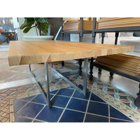Organia Hardwood & Metal Coffee Table by Christian Dunbar