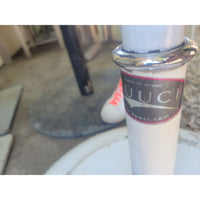Hand Crank Aluminum Umbrella w/ Stand by Tuuci (AS IS)