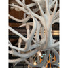 Two Tier White Wash Antelier Chandelier