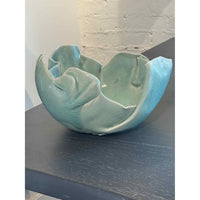 PAIR of Celadon Art Pottery Bowls