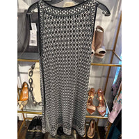MaxStudio Size L Blue & White Dress
