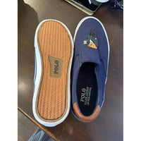Shoe Size 9 Polo Ralph Lauren Navy Loafers - colletteconsignment.com