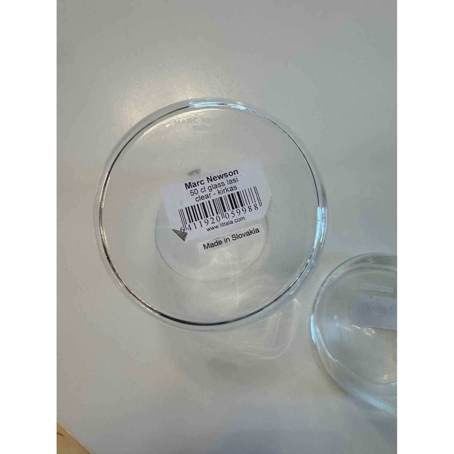 Pair of Marc Newson 1998 Iittala Highball Glasses