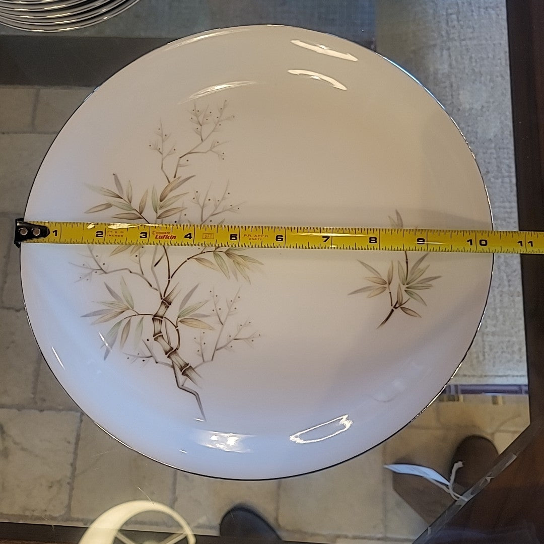 55-Pc Set of Bamboo Motif China by Arlen Ceylon Japan - AS IS