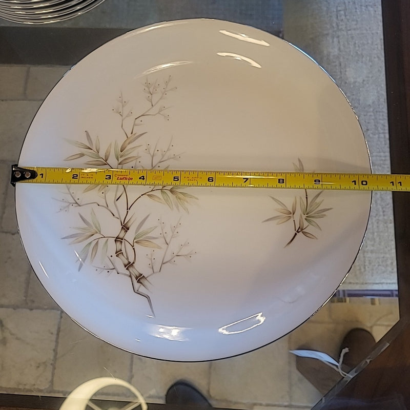 55-Pc Set of Bamboo Motif China by Arlen Ceylon Japan - AS IS