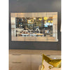 Industrial Tin Panel Wall Mirror