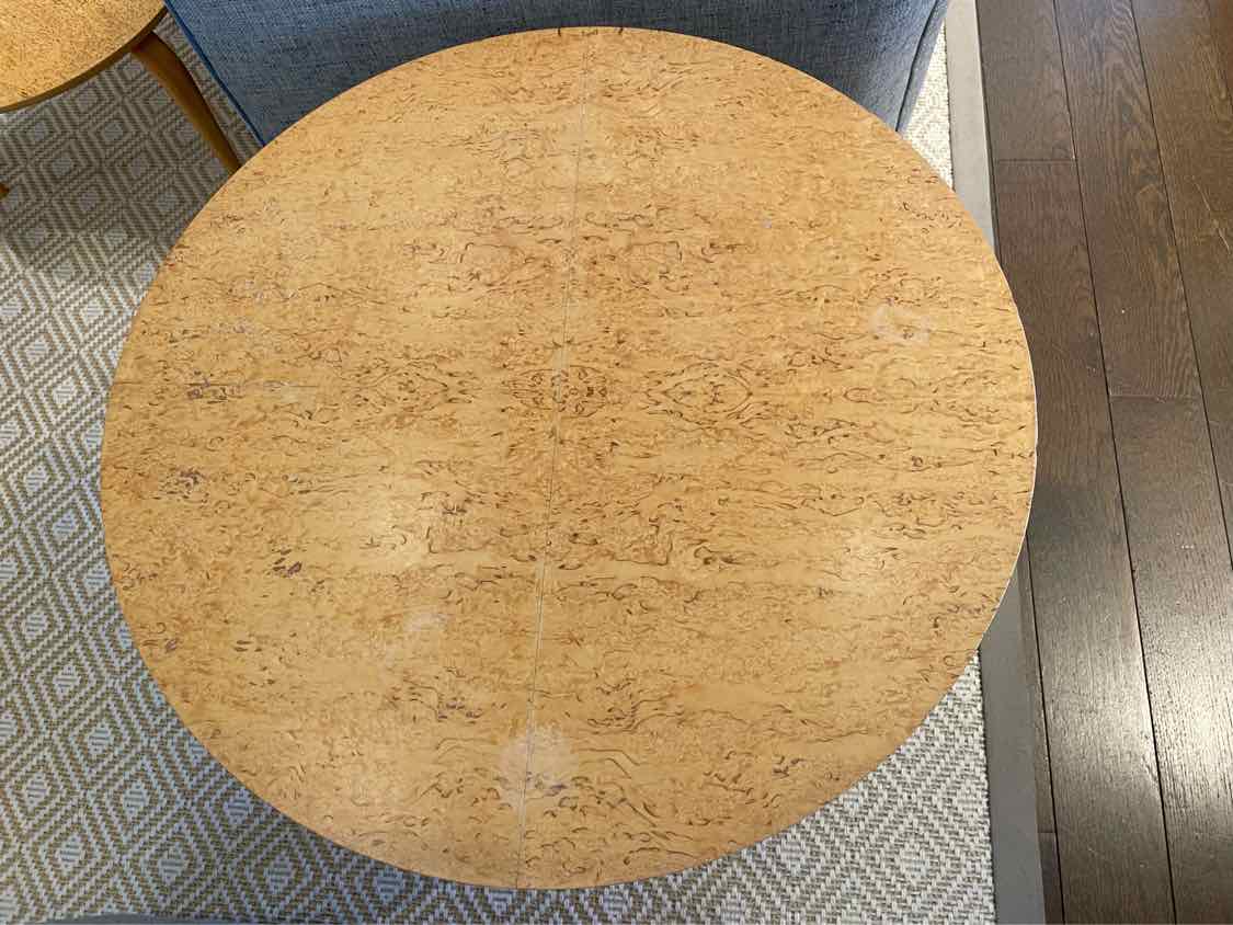 PAIR of Annika Round Nesting Tables by Bruno Mathsson for Dux