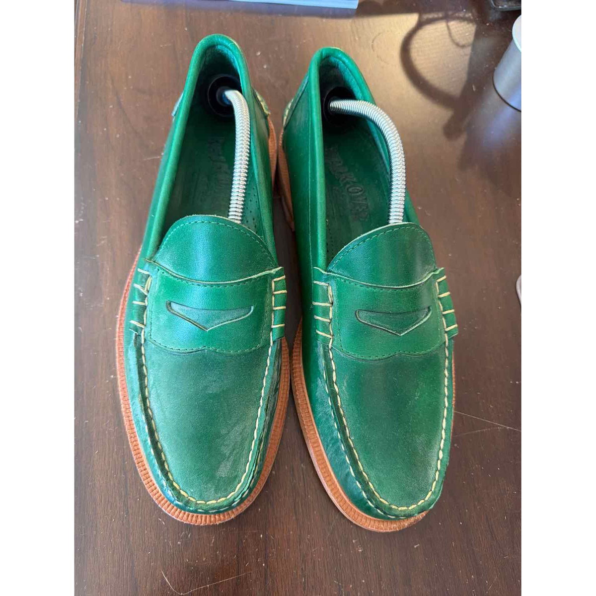 Shoe Size 9 Walk-Over Green Mens Shoes