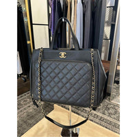 Women's Chanel Black Business Affinity Tote