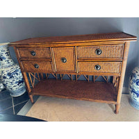 Woven Reed Credenza / Sideboard by Tommy Bahama