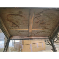 PAIR of Antique Chinese Ebonized Bamboo Stickback Chairs (As Is)