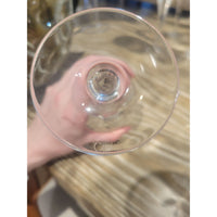 PAIR of Tiara Wine Goblets by Ceska