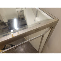 Vintage Mirrored Glass Sideboard (AS IS)