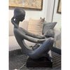 'Generations' Wood & Plaster Sculpture by Kathy Klein, 1970 - AS IS