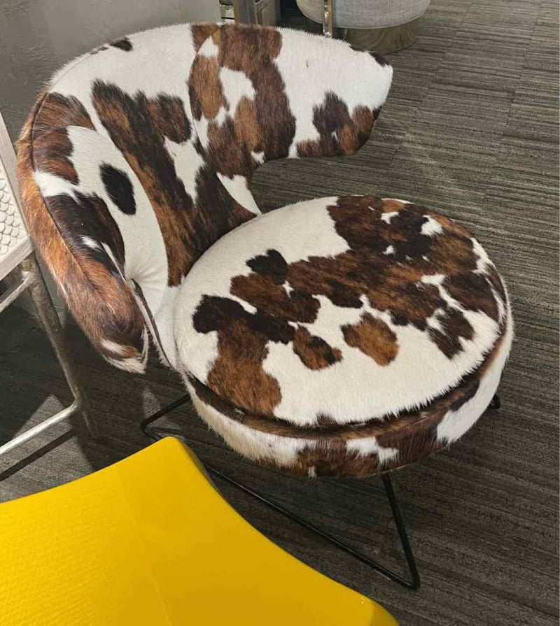 Pair of GAMMA Cowhide Chairs