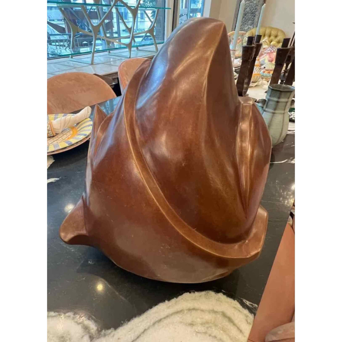 Liberty Freedom Copper Sculpture