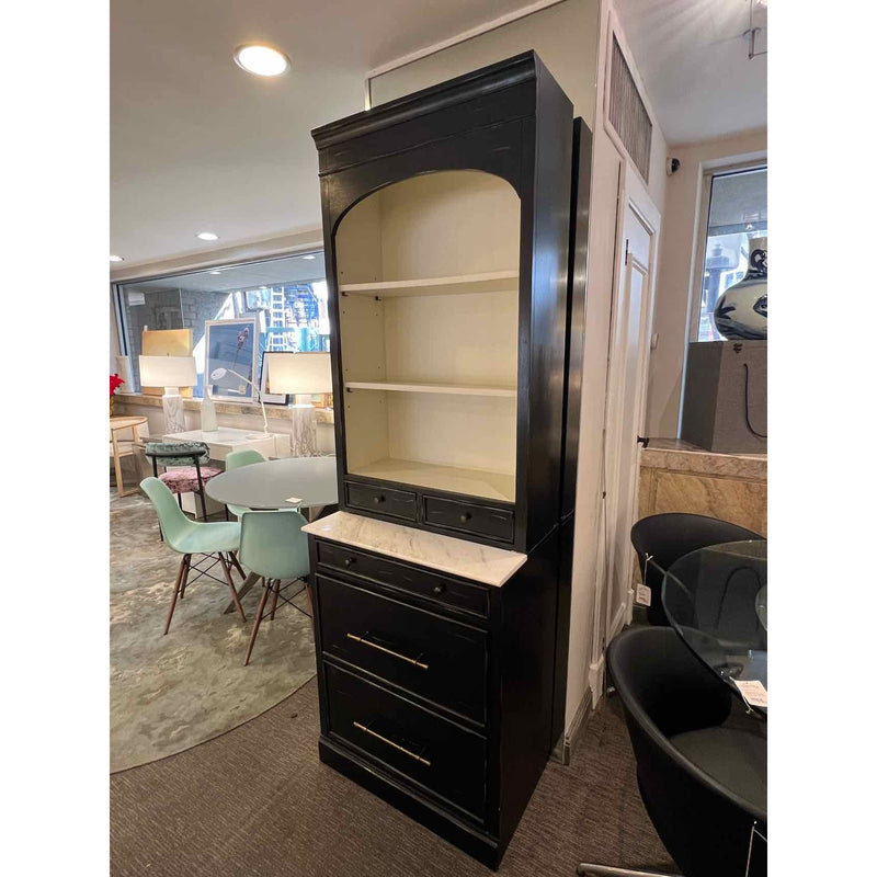 Custom Made Hutch With Marble Top