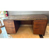 Contemporary Executive Desk w/ A Marble Top 72"Lx35"Wx29"H