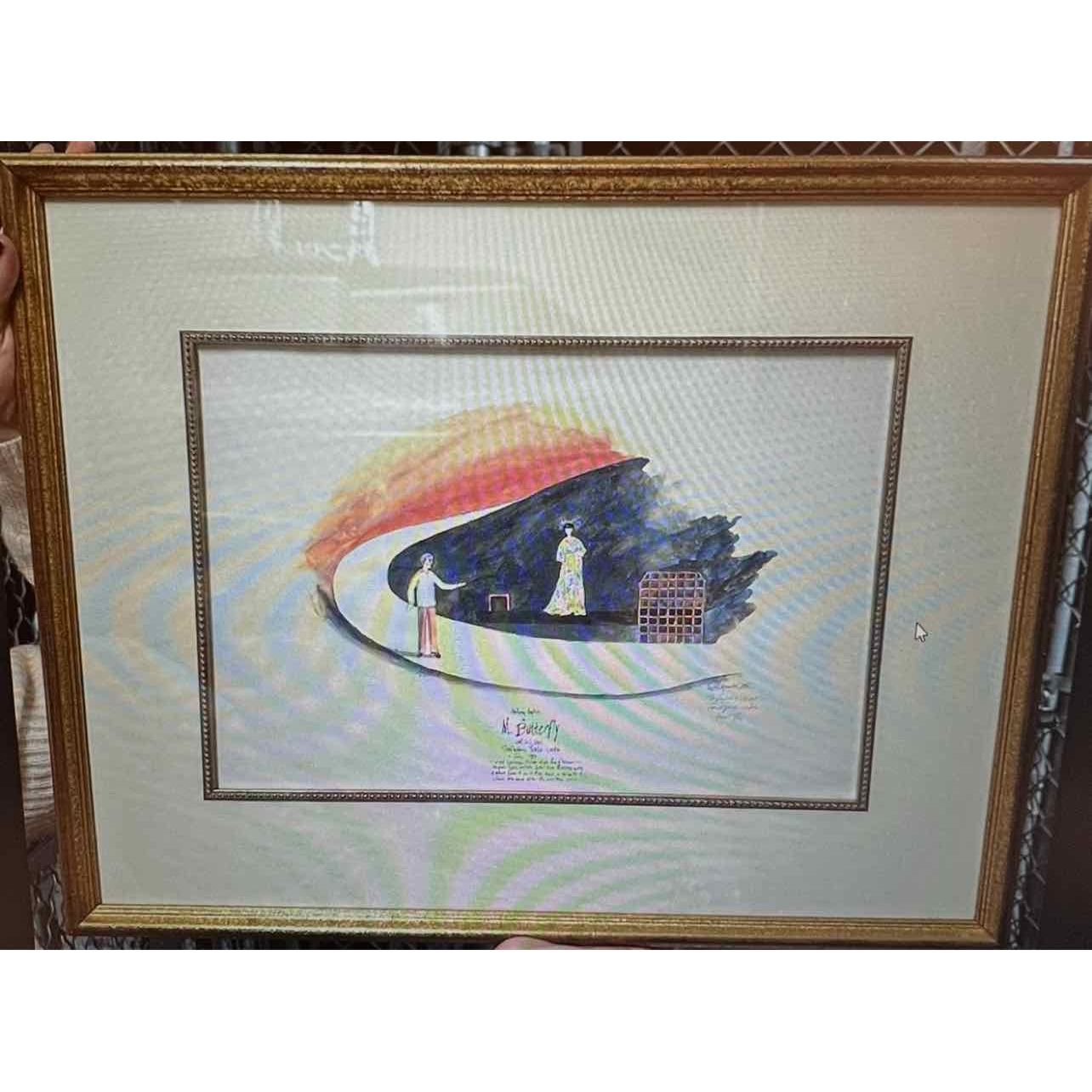 M. Butterfly Artwork by Jay H. Lefkowitch - colletteconsignment.com
