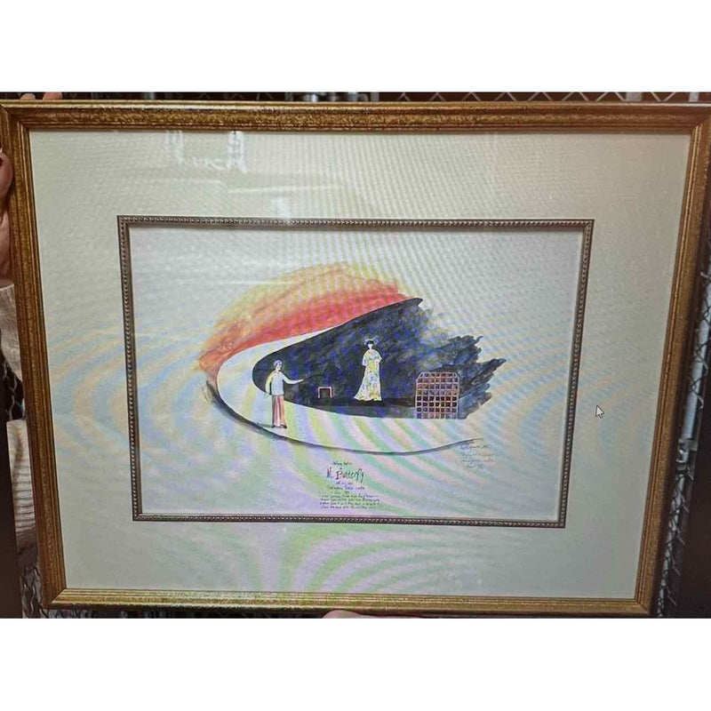 M. Butterfly Artwork by Jay H. Lefkowitch - colletteconsignment.com