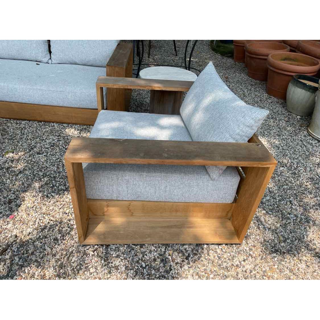 PAIR of Hayman Teak Lounge Chairs by Harbour
