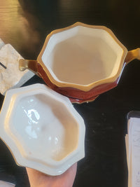 Maroon Ceramic Urn