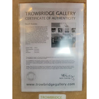 Framed Beach Ride Giclee Photography Print by Trowbridge Gallery London - AS IS