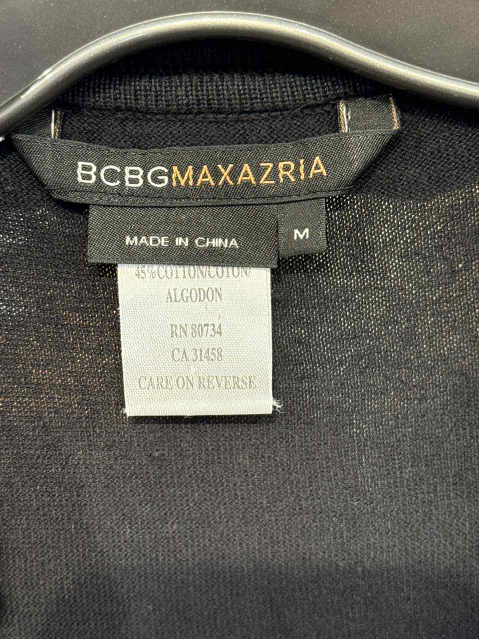 BCBG Maxazria Size M Black Sweater