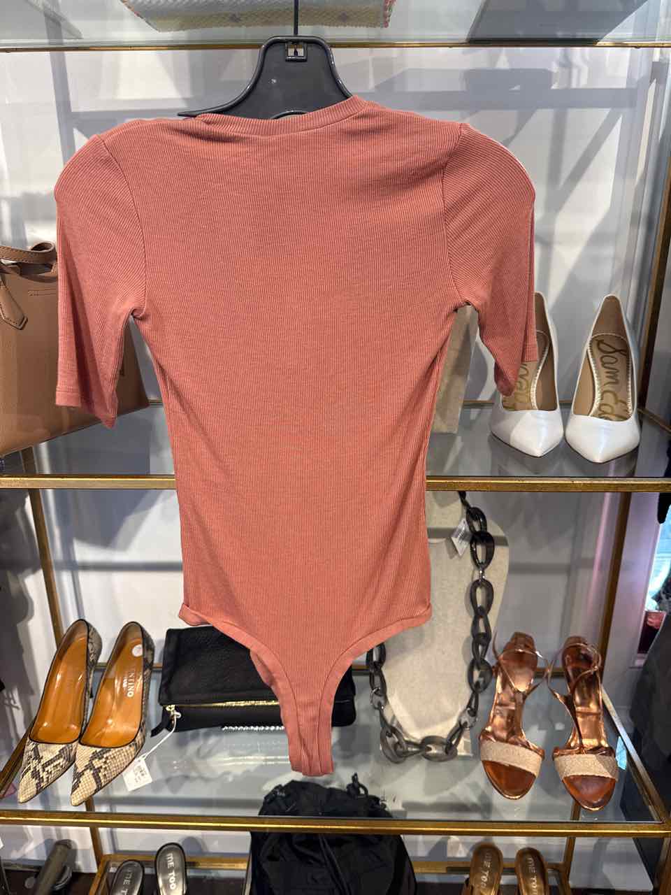 ALIX Size S Coral Bodysuit