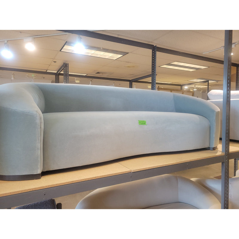 Chelsea 100" Sofa in Seafoam Performance Velvet