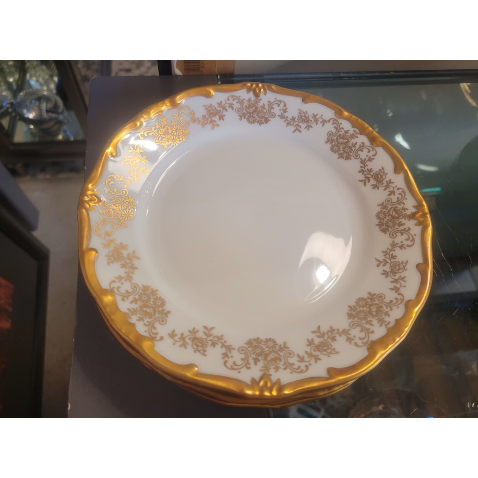 Set of 4 Weiman Salad Plates - colletteconsignment.com