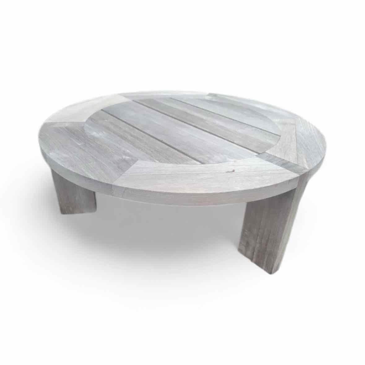 Round Teak Coffee Table by Sutherland