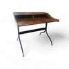 Antique Wood & Metal School Desk