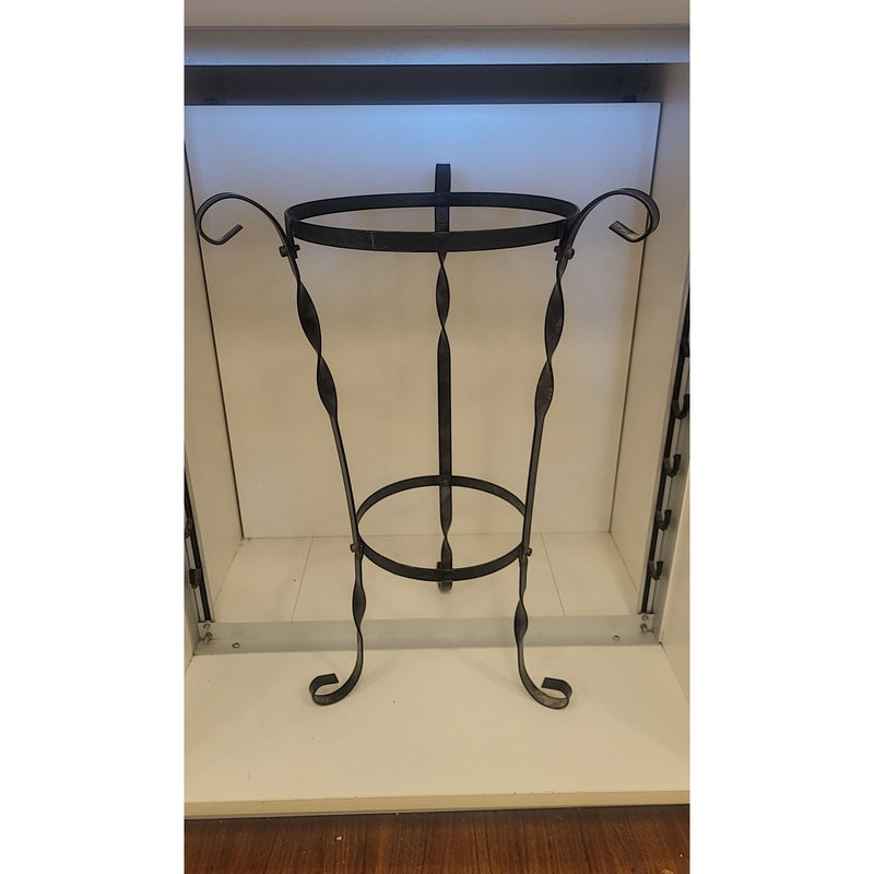 Tall Iron Tripod Vase / Planter Stand