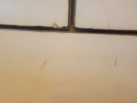 Vintage White Asian Armoire w/ Metal Hardware (AS IS)