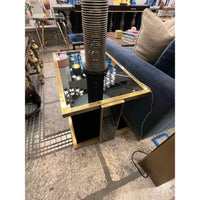 Vintage Brass Side Table