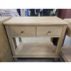 PAIR of 2-Drawer Wood Night Stands w/ Shelf