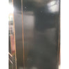Vintage Asian Black Lacquer Cabinet w/ Brass Hardware