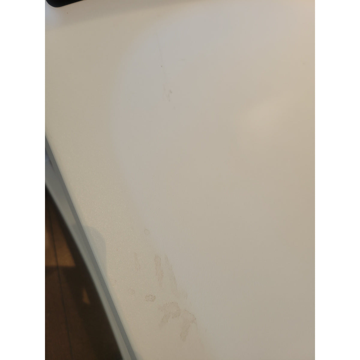 SET of 6 White Recycled Side Chairs by Emeco