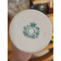 Painted White Porcelain Vase