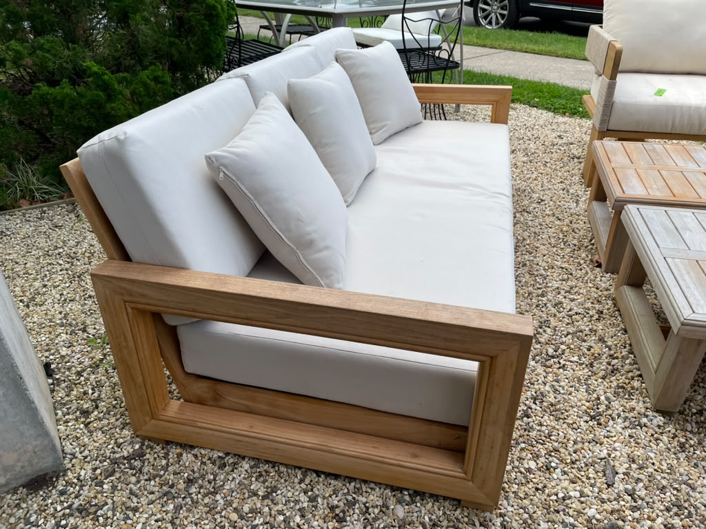 Teak Outdoor Sofa
