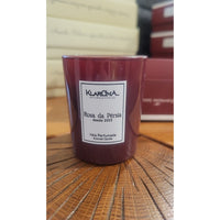 Pair of Rosa da Persia Candles by Klaroma