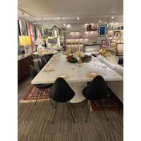 Ash Dining Table w/ Cylinder Bases