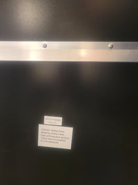 'Key' Satin Brass Mirror w/ Beveled Glass by Ashley Cholders