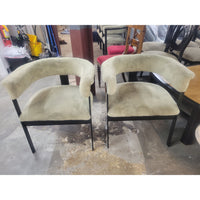 SET of 8 'Darcy' Dining Chairs by Interlude - colletteconsignment.com