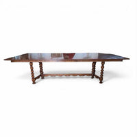 Custom Spanish Dining Table by Dennis & Leen for Holly Hunt 132"L x 50"W x 30"H - colletteconsignment.com