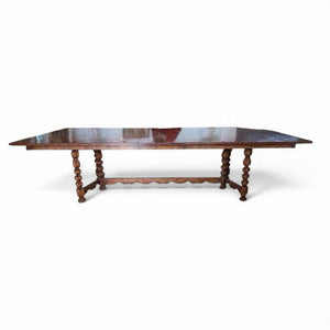 Custom Spanish Dining Table by Dennis & Leen for Holly Hunt 132"L x 50"W x 30"H